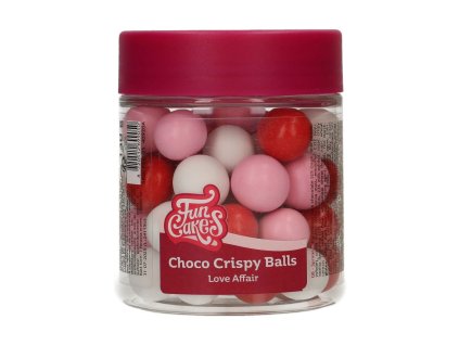 Čokoládové guličky Crispy Balls – Love Affair 130 g