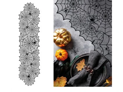 Behúň na stôl - Pavučiny 45 x 183 cm