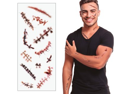 Sada tetovaní - Zošité rany