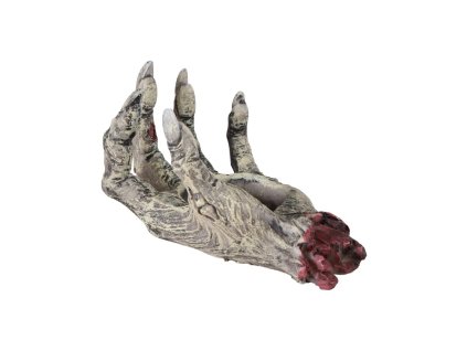 zombie hand resin candleholder 11cm x 6cm