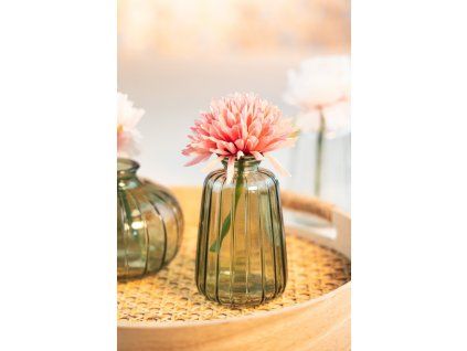 Mini sklenená váza Verone - Sage green