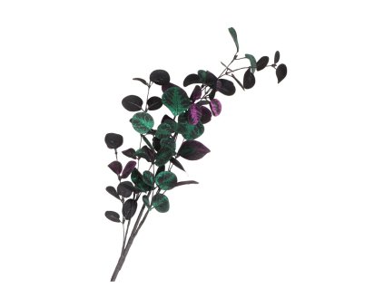 branche eucalyptus vert et violet 85cm