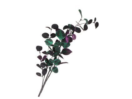 Umelý eukalyptus - zeleno fialový 85 cm