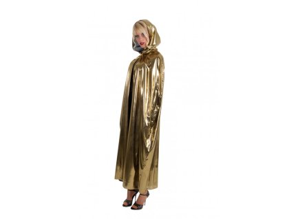 golden hooded cape 170cm