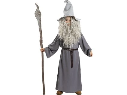 Detský chlapčenský kostým Gandalf - Pán prsteňov