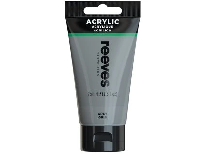 Akrylová farba šedá 75 ml Reeves