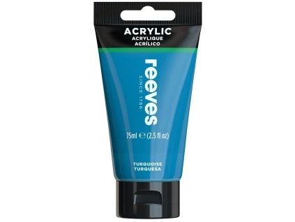 Akrylová farba tyrkysová 75 ml Reeves