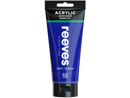 780804866476 RVS ACRYLIC COLOUR 200ML BLUE [FRONT] 780804866476
