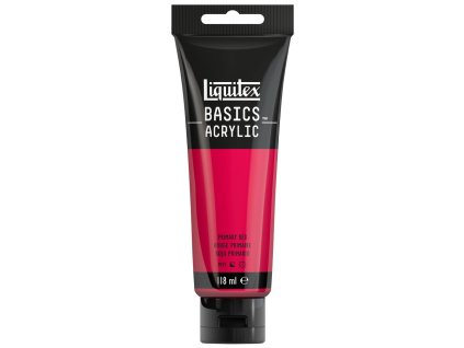 887452049661 LQX BASICS ACRYLIC 118ML 415 PRIMARY RED 887452049661 [ROW]