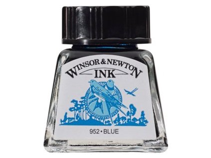 094376899887 DRAWING INKS POT 14ML BLUE