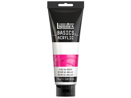 887452031468 LQX BASICS ACRYLIC MEDIUMS 250ML GLOSS GEL MEDIUM 887452031468