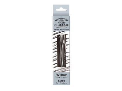 094376898842 W&N ARTISTS' WILLOW CHARCOAL THIN 24