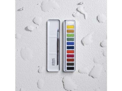 3013643014447 LEFRANC BOURGEOIS WATERCOLOUR STUDIO SET OF 12 TABLETS [A30163] 3013643014447