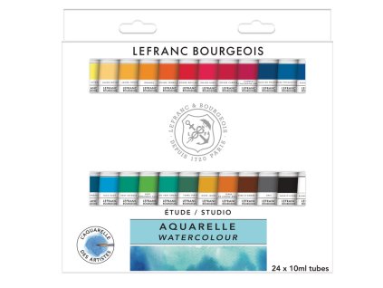 3013643014492 LB WATERCOLOUR STUDIO SET OF 24 TUBES