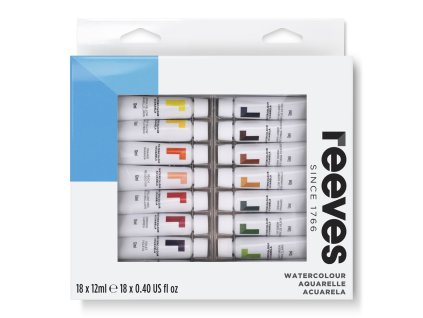 780804866100 RVS WATERCOLOUR 18X12ML SET [FRONT] 780804866100