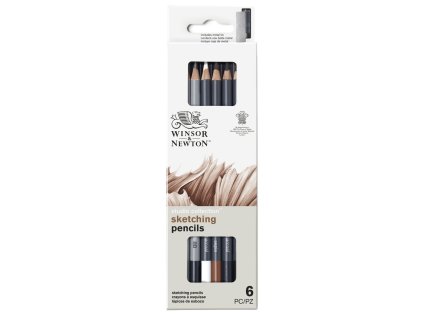 884955064887 WN 6 SKETCHING PENCILS [FRONT] 884955064887