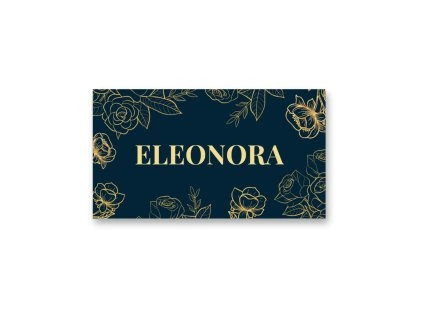 Menovka na stôl - Orient Gold