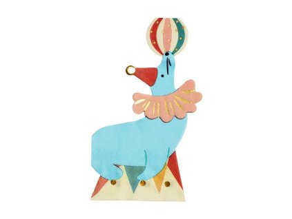 Servítky - Cirkus 11 x 17 cm