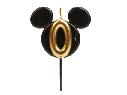 Narodeninová sviečka 0 - Mickey Mouse