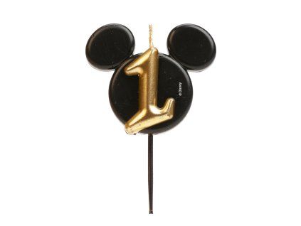 Narodeninová sviečka 1 - Mickey Mouse