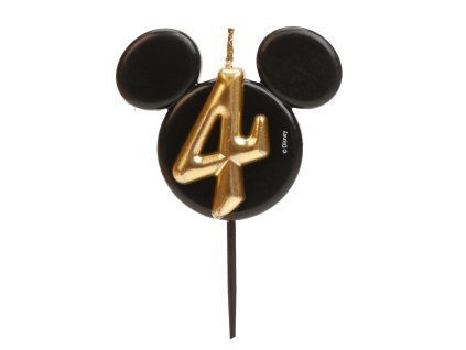Narodeninová sviečka 4 - Mickey Mouse