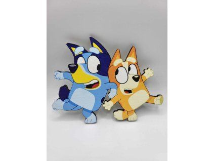 Magnetka na tortu - Bluey a Bingo