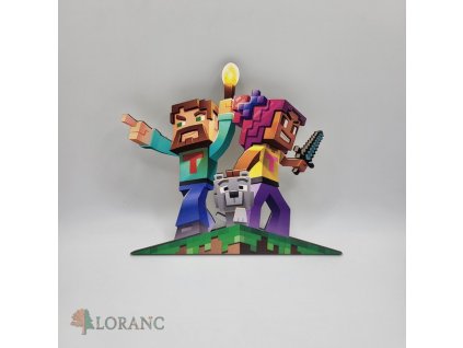 Magnetka na tortu - Minecraft Dennis