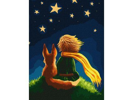 Maľovanie podľa čísel - Malý Princ Elena Schweitzer 30 x 40 cm