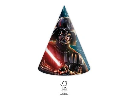 Párty klobúčiky - Star Wars 6 ks