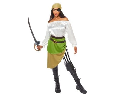 Dámsky Deluxe kostým - Pirátka