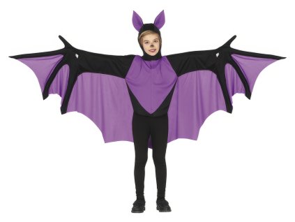 Detský kostým - Nočný netopier (Rozmiar - dzieci 7 - 9 lat)