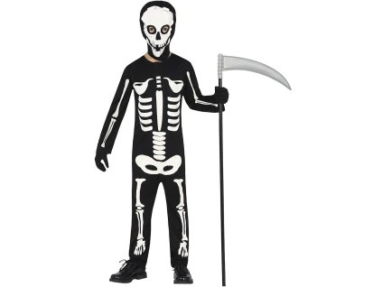 Detský kostým s kuklou - Kostra