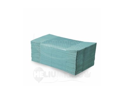 108592 papierovy uterak pap recy zz skladany v 1vrstvy zeleny 25 x 23 cm 250 ks