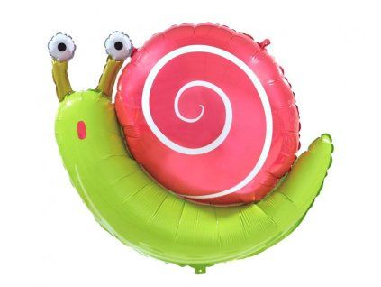 Fóliový balón - Slimák 60 x 48 cm