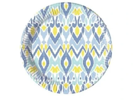 Papierové taniere Ethnic 19,5 cm 8ks