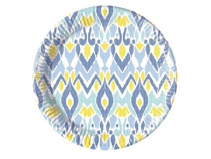 Papierové taniere Ethnic 23 cm 8ks