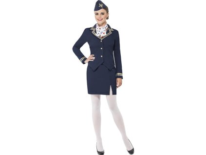 high flying air stewardess costume for a woman