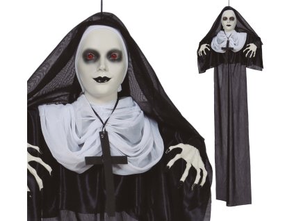 Dekoracja wisząca - Horror Nun 120 cm