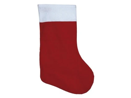 Vianočná červená ponožka 66 cm