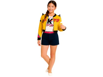 Dievčenský kostým KPOP - Rumi (Rozmiar - dzieci M: 115-123 cm)