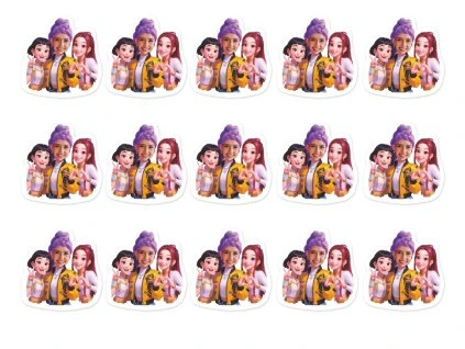 Personalizované konfety -  KPop Demon Hunters