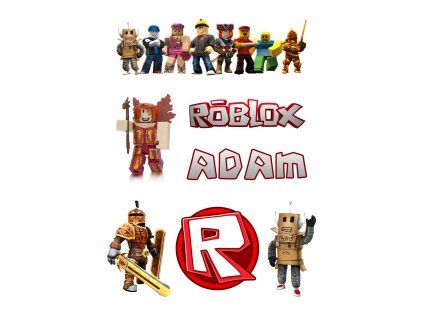 Jedlé personalizované obrázky - Roblox