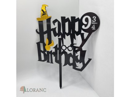 109942 1 plastovy zapich na tortu happy birthday harry potter
