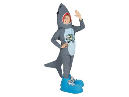 Detský kostým Brainrot - Tralalero Tralala (Rozmiar - dzieci M: 115-123 cm)