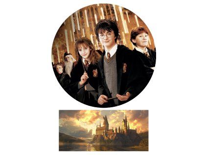 Jedlý obrázok na tortu - Harry Potter