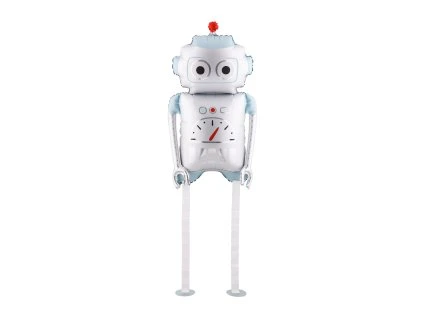 Fóliový balón chodiaci - Robot 37 x 80 cm