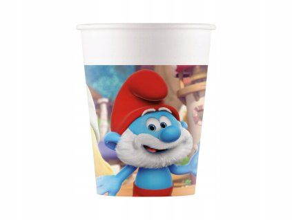 Pohare 200 ml 8 ks Smurf Smerfetka