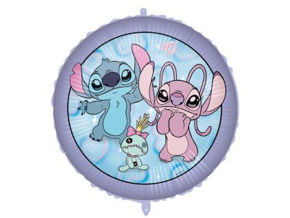 111933 foliovy balon stitch angel 46 cm