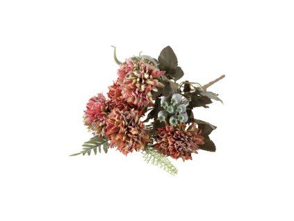 bouquet 5 scabieuses pink lady 32cm