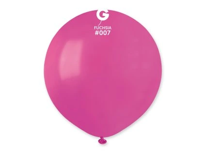 Balón pastelový fuchsiový 48 cm